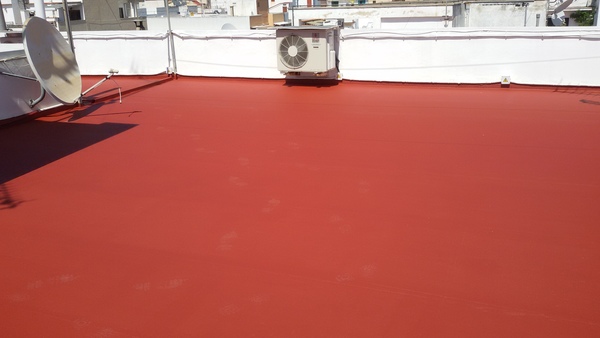 Preparación de la superficie de la terraza