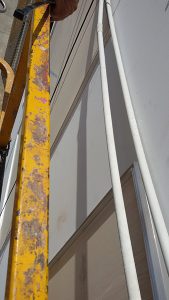 Instalación de lonas publicitarias para Decathlon