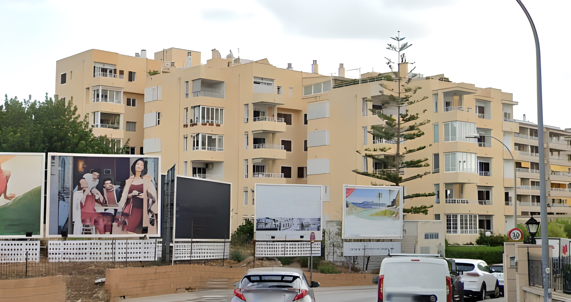 Rehabilitación de la fachada de un edificio en Puerto Portals