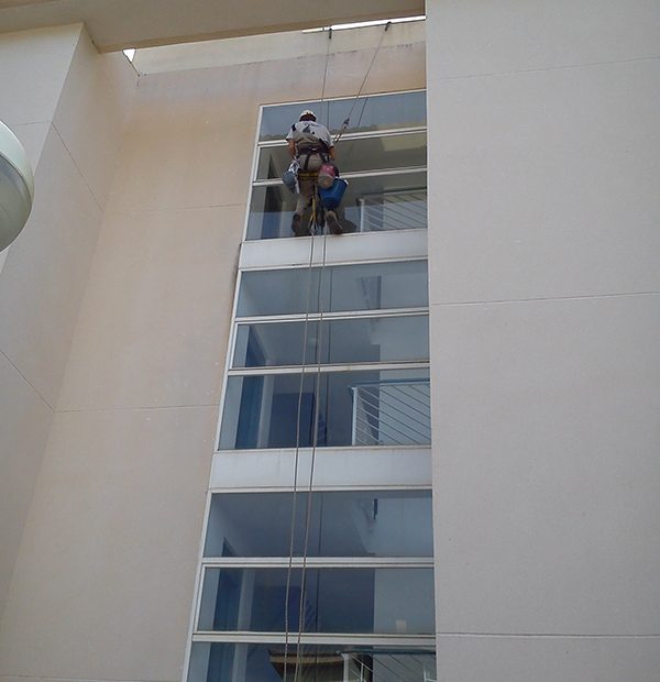 limpieza de ventanas