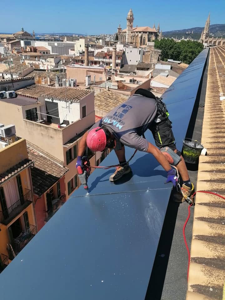 mac 10 trabajos verticales trabajos en altura operario tejado